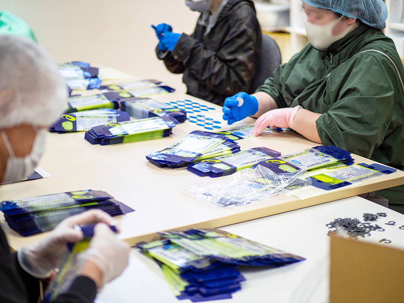 多機能事業所 作業